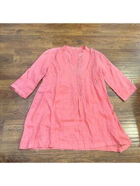 CP Shades linen tunic dress